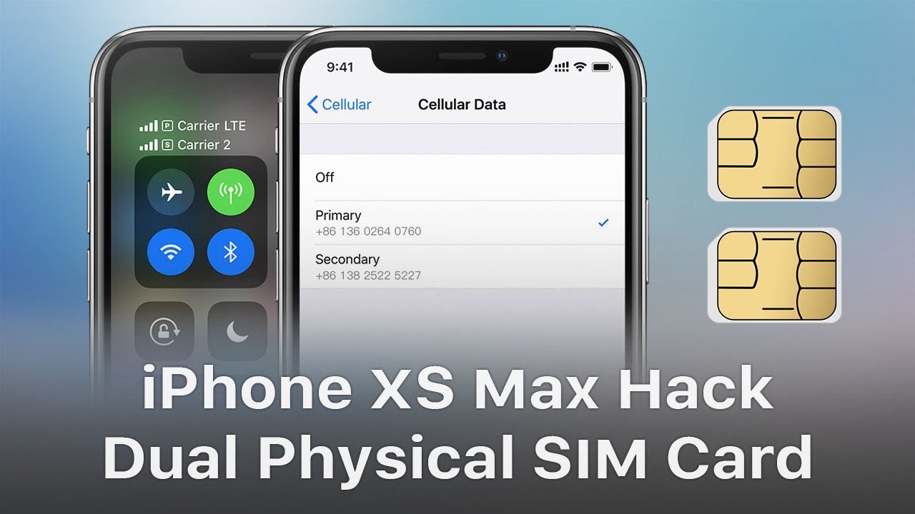 Turn Iphone Xs Max Into Physical Dual Sim Card